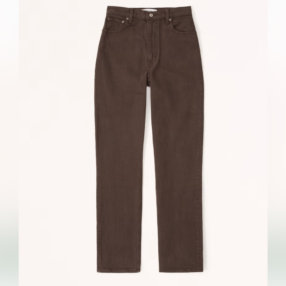 Abercrombie & Fitch Ultra High Rise 90s Straight Jean